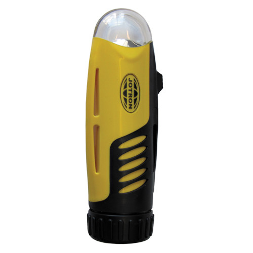 JOTRON AQ-4 MkII has a manually activated two-way switch for flash or fixed light and is waterproof down to 500 metres.