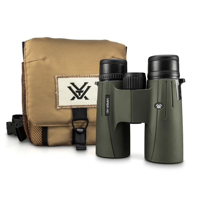 Vortex Viper HD 10x42 (High Density) with the GlassPak harness is a premium-quality binocular packed with Optical, Construction and Convenience features.