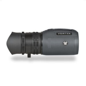 SPECIFICATIONS 
Magnification - 8 x 
Objective Lens Diameter - 36 mm 
Eye Relief - 18 mm 
Linear Field of View - 393 feet/1000 yards 
Angular Field of View - 7.5 degrees 
Close Focus - 4.99 meters / 16.4 feet 
Weight - 289 grams